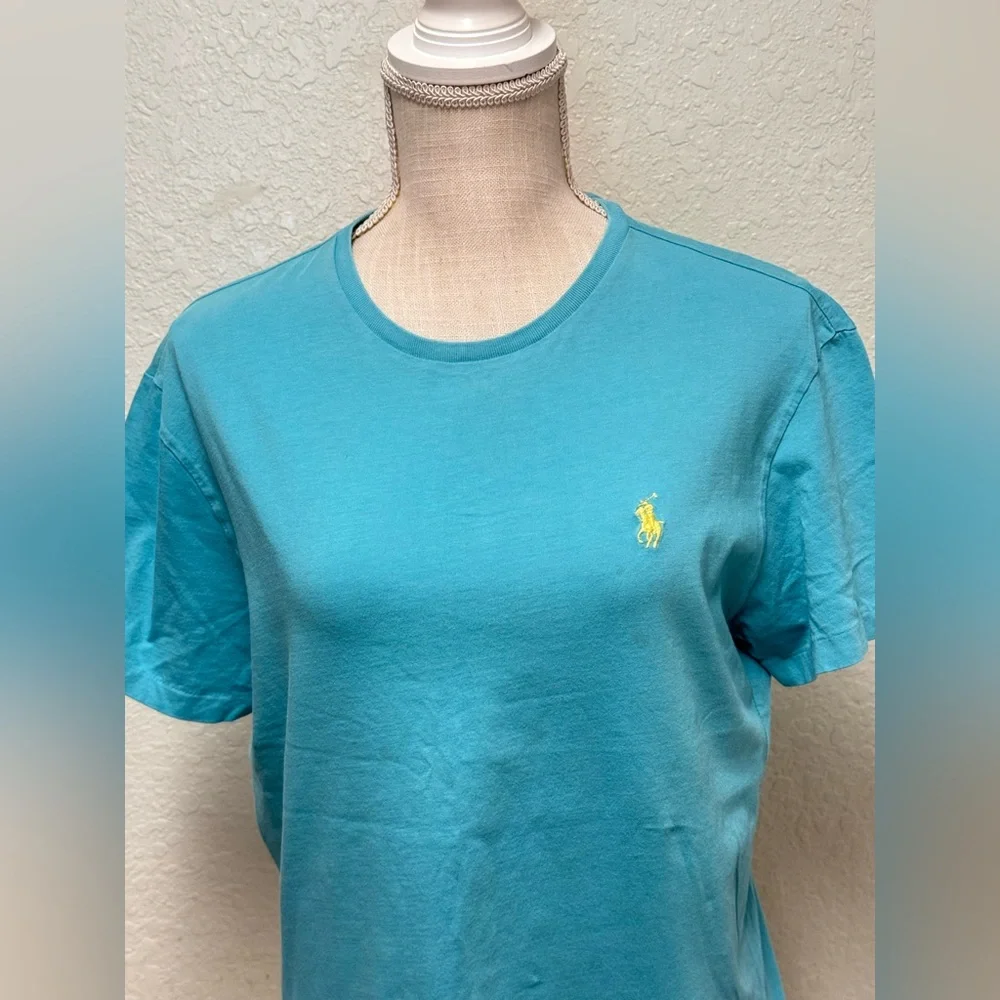 POLO by Ralph Lauren Electric Blue Mens Shirt Size Small